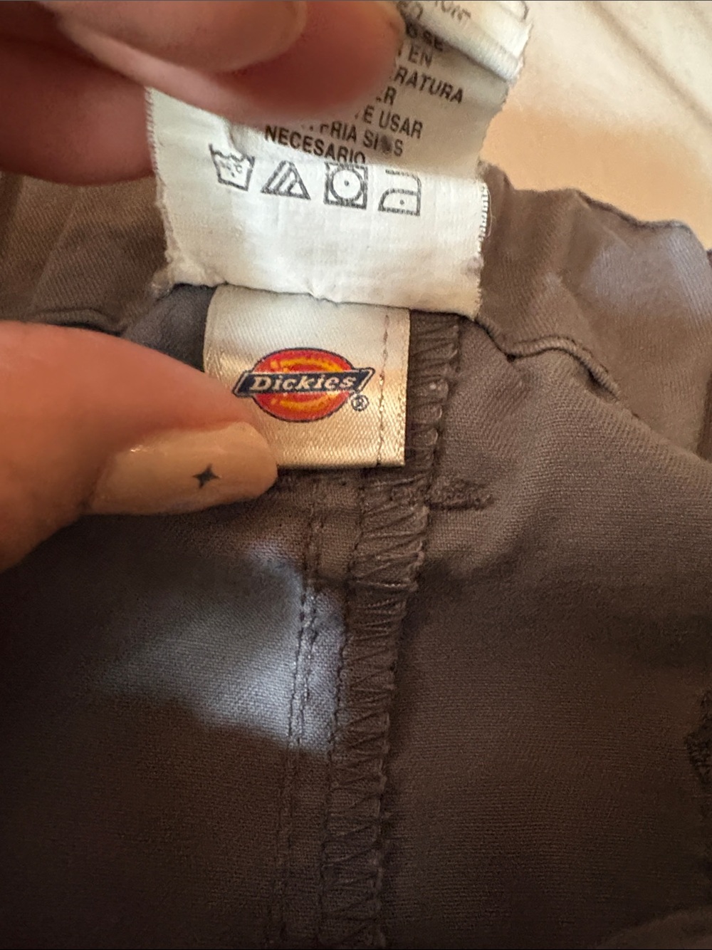 Dickies Gray Utility Cargo Pants with Drawstring Waist - Picture 2 of 5